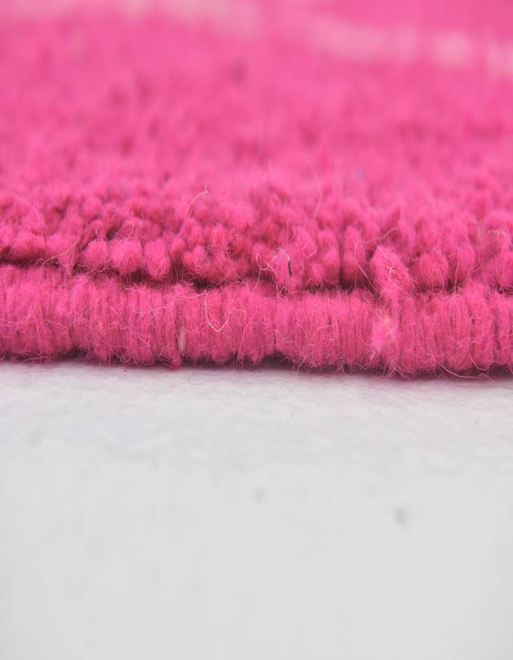 Detail image of  4' x 5' 2  Hand Knotted Moroccan Wool Rug