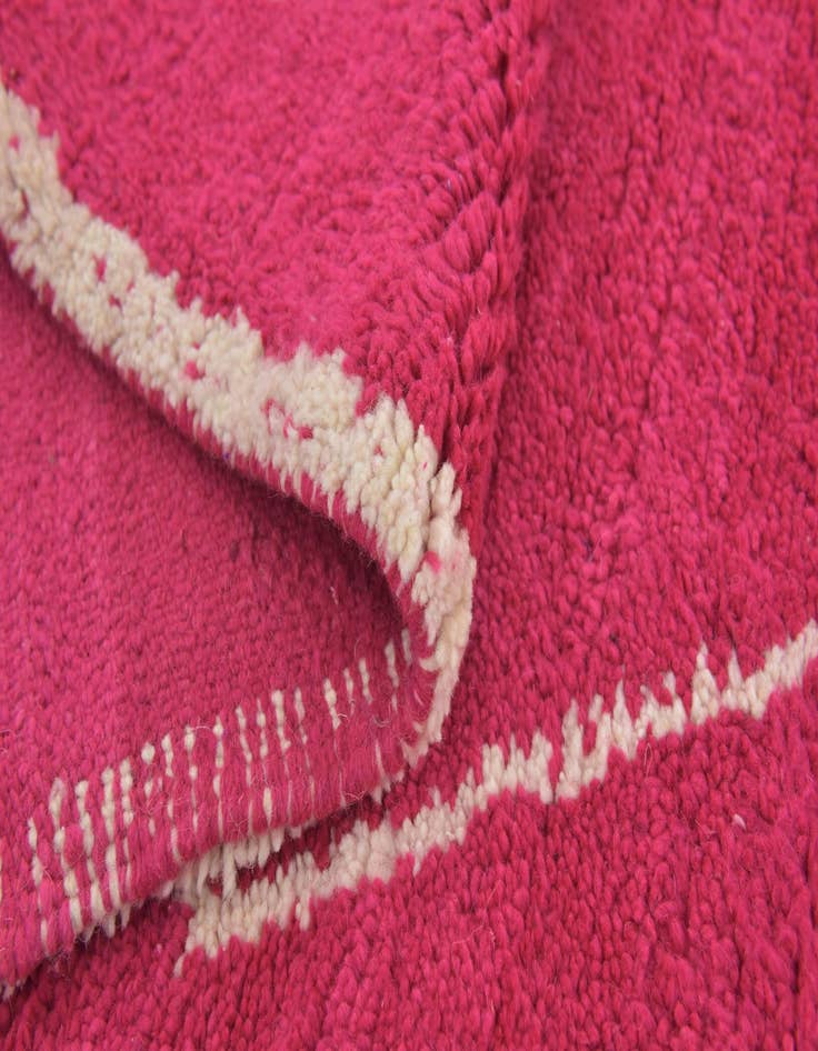 Detail image of  5' x 8' 5  Hand Knotted Moroccan Wool Rug