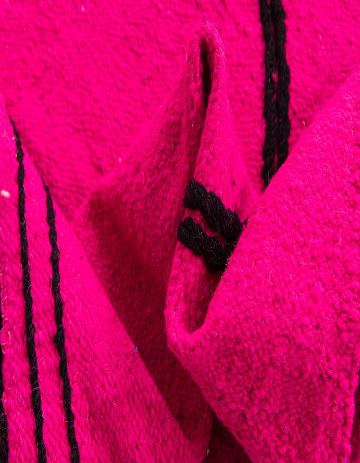 Detail image of  7' x 9' 9  Hand Knotted Moroccan Wool Rug