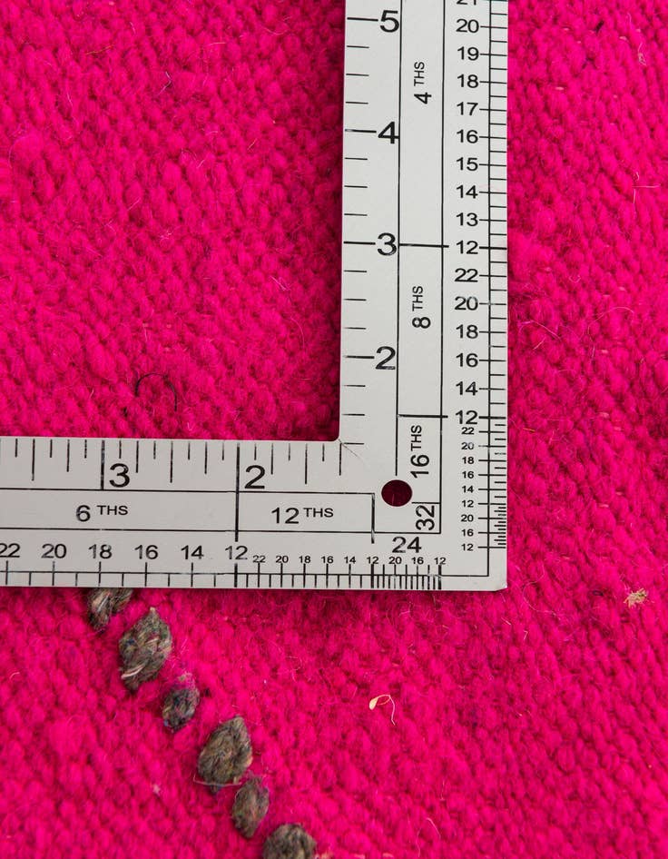 Detail image of  6' 5 x 10'  Hand Knotted Moroccan Wool Rug