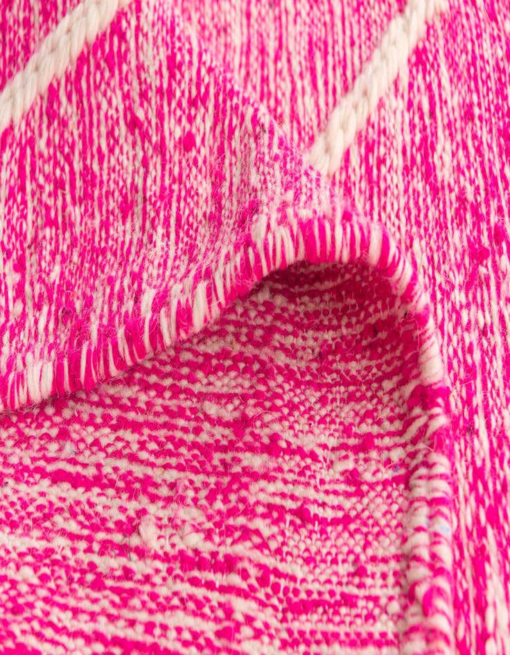 Detail image of  6' 4 x 10' 7  Hand Knotted Moroccan Wool Rug