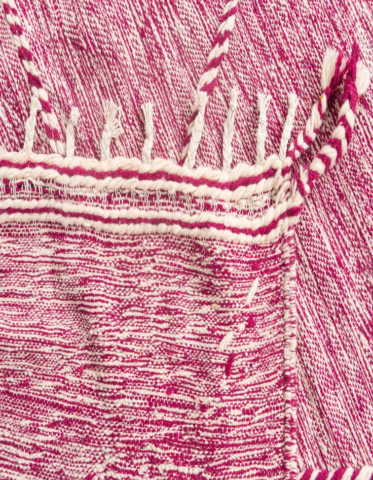 Detail image of  6' 2 x 10' 4  Hand Knotted Moroccan Wool Rug