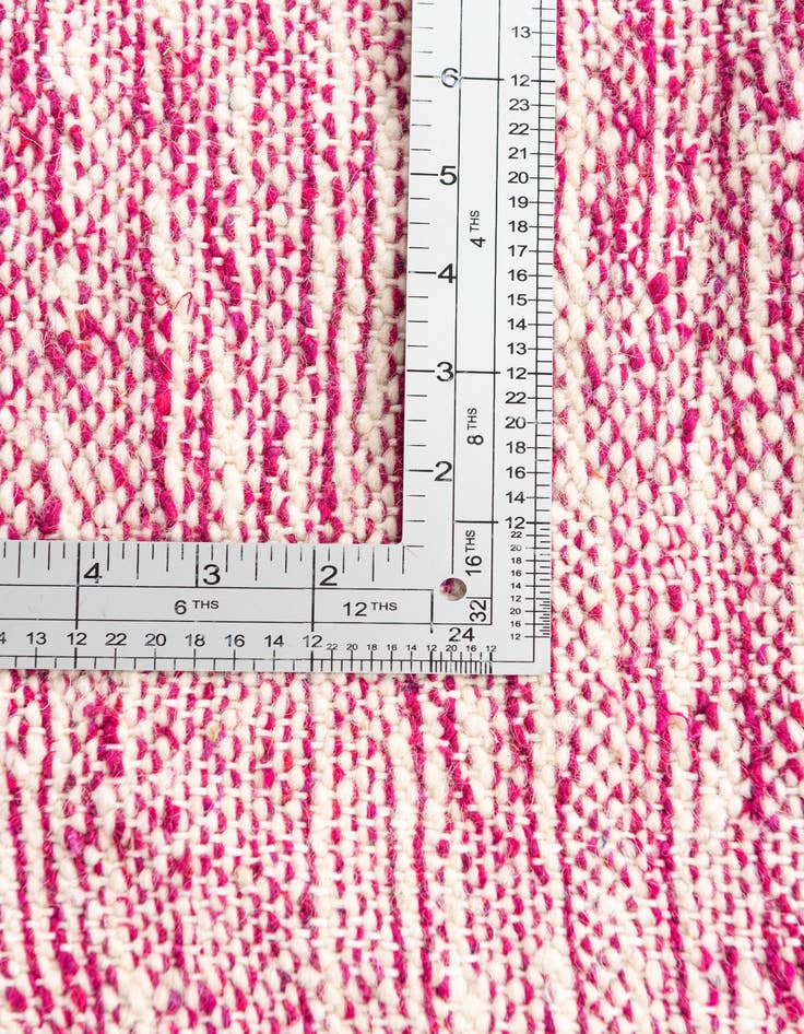 Detail image of  6' 4 x 9' 9  Hand Knotted Moroccan Wool Rug