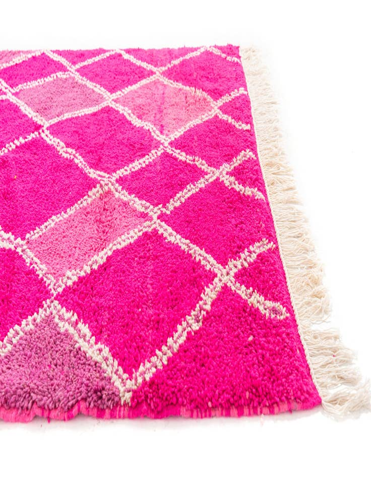 Detail image of  5' x 8' 2  Hand Knotted Moroccan Wool Rug
