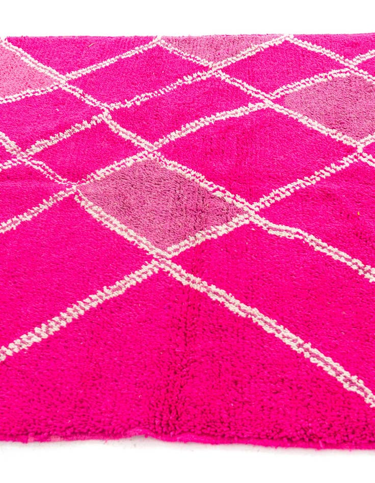 Detail image of  5' x 8' 2  Hand Knotted Moroccan Wool Rug