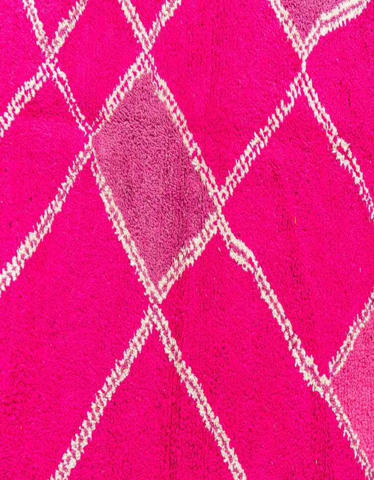 Detail image of  5' x 8' 2  Hand Knotted Moroccan Wool Rug