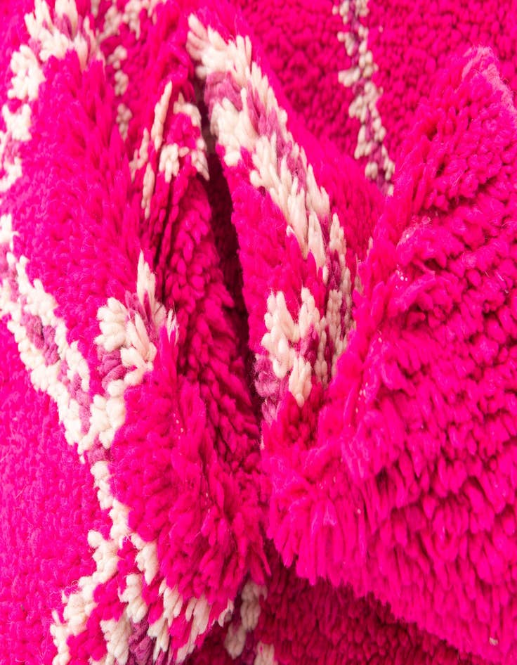 Detail image of  5' x 8' 2  Hand Knotted Moroccan Wool Rug