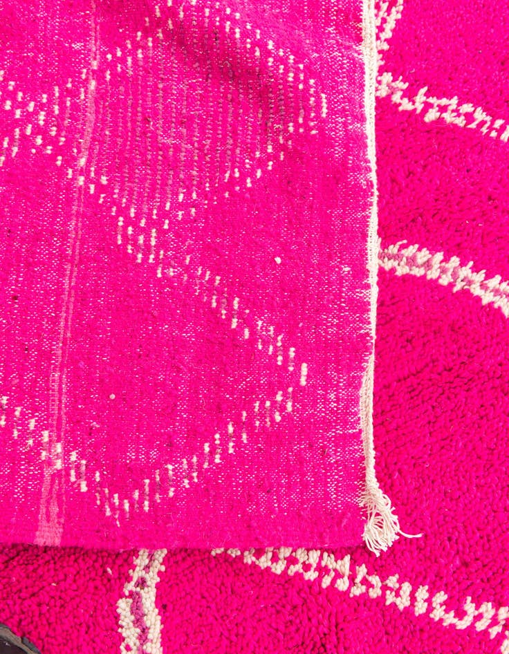 Detail image of  5' x 8' 2  Hand Knotted Moroccan Wool Rug