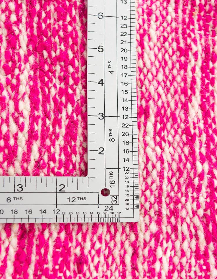 Detail image of  6' 10 x 10' 6  Hand Knotted Moroccan Wool Rug