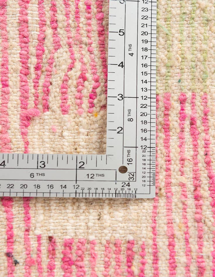 Detail image of  5' 2 x 7' 8  Hand Knotted Moroccan Wool Rug