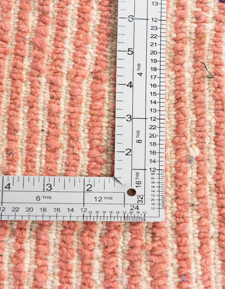 Detail image of  5' 9 x 8' 5  Hand Knotted Moroccan Wool Rug