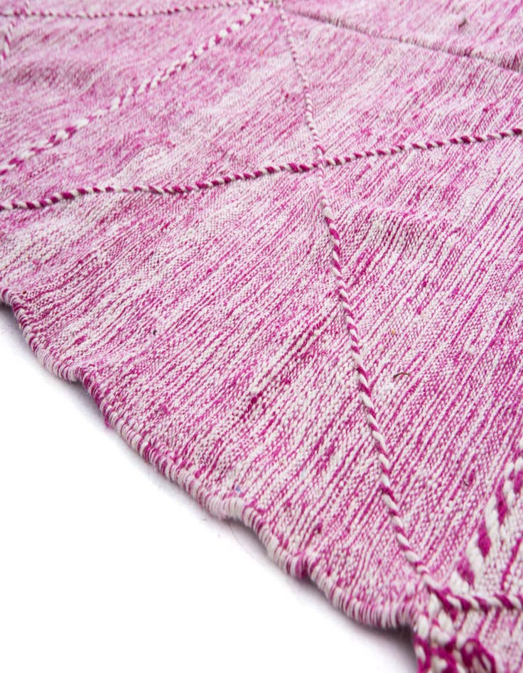 Detail image of  6' 5 x 9' 6  Hand Knotted Moroccan Wool Rug