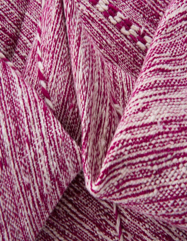 Detail image of  6' 5 x 9' 6  Hand Knotted Moroccan Wool Rug