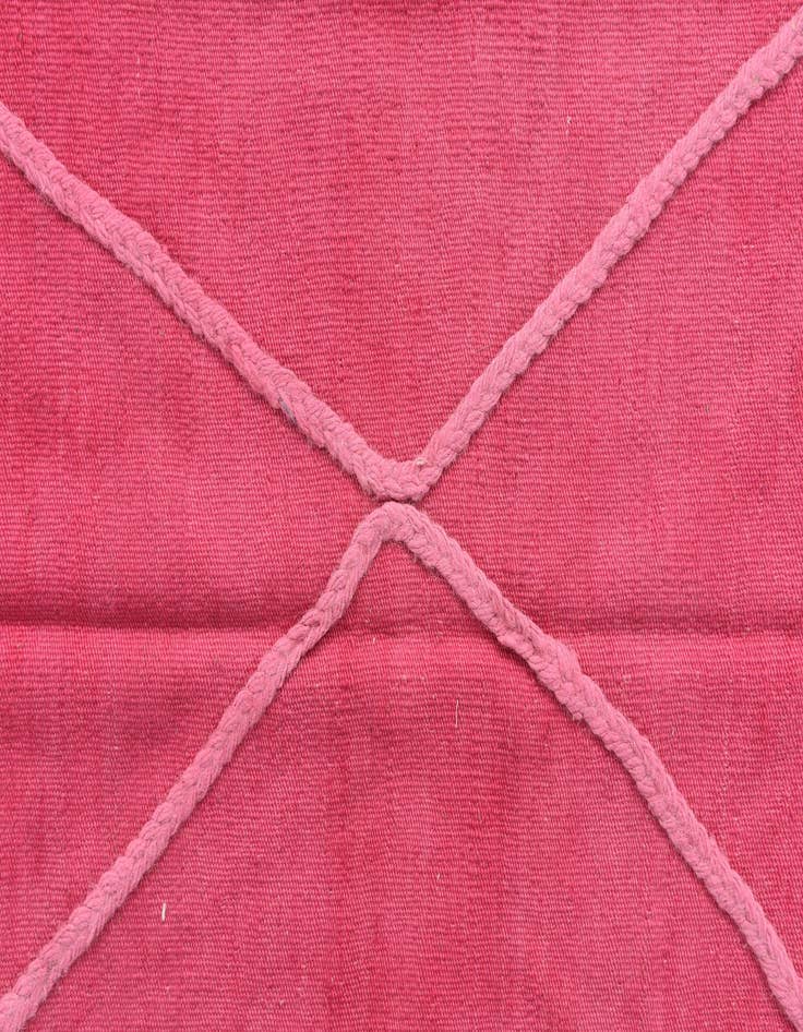 Detail image of  4' 2 x 6'  Hand Knotted Moroccan Wool Rug