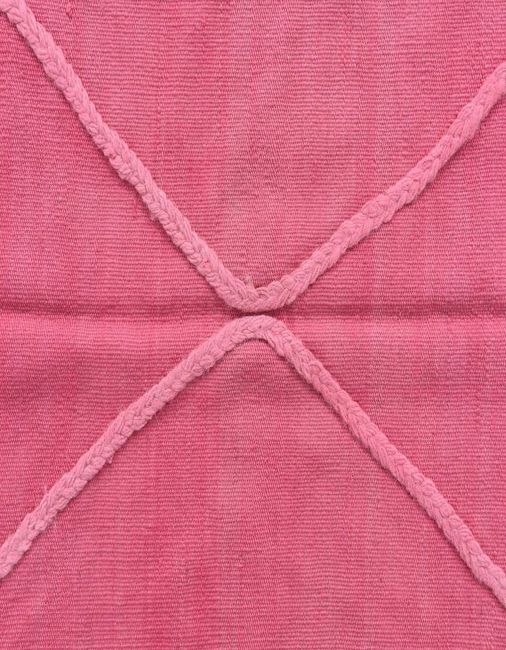 Detail image of  4' x 6'  Hand Knotted Moroccan Wool Rug