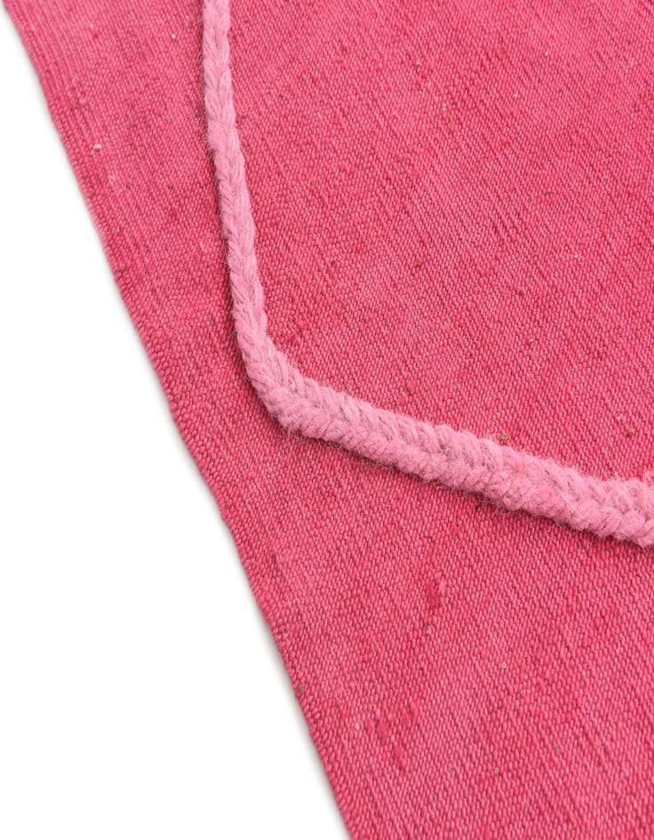 Detail image of  4' 1 x 6'  Hand Knotted Moroccan Wool Rug