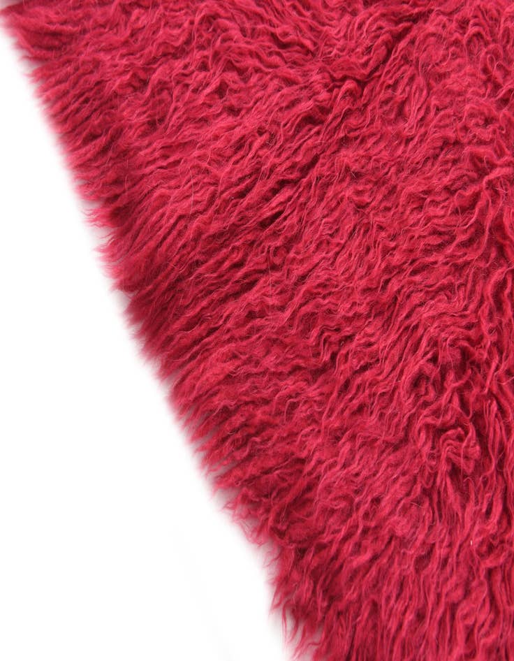 Detail image of  2' 9 x 4' 1  Hand Knotted Moroccan Wool Rug