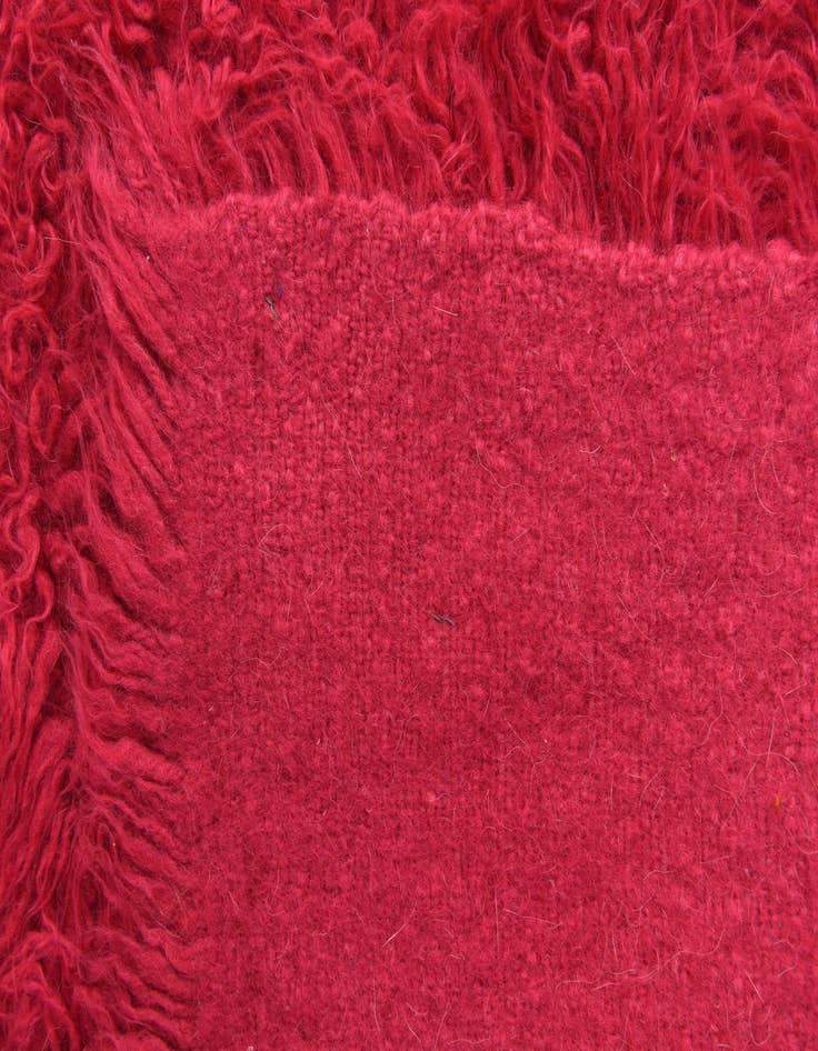 Detail image of  2' 9 x 4' 1  Hand Knotted Moroccan Wool Rug