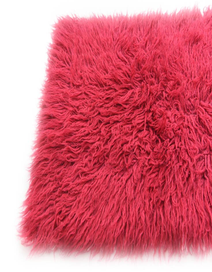 Detail image of  2' 1 x 3' 10  Hand Knotted Moroccan Wool Rug