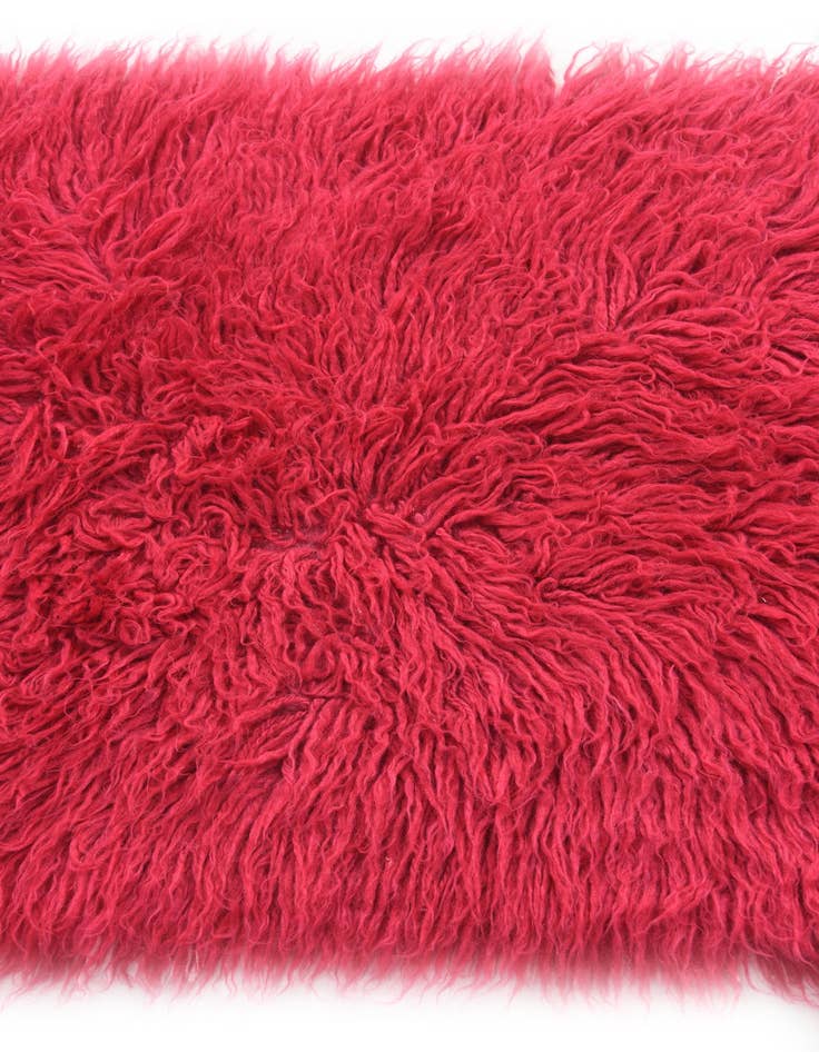 Detail image of  2' 1 x 3' 10  Hand Knotted Moroccan Wool Rug