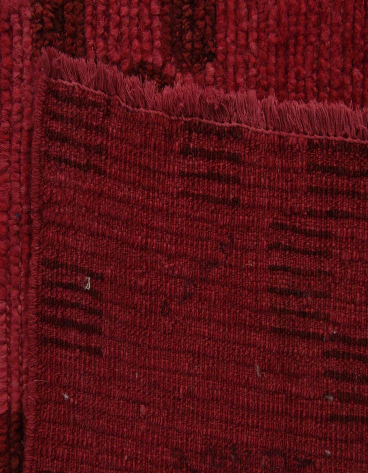 Detail image of  8' x 9'  Hand Knotted Moroccan Wool Rug