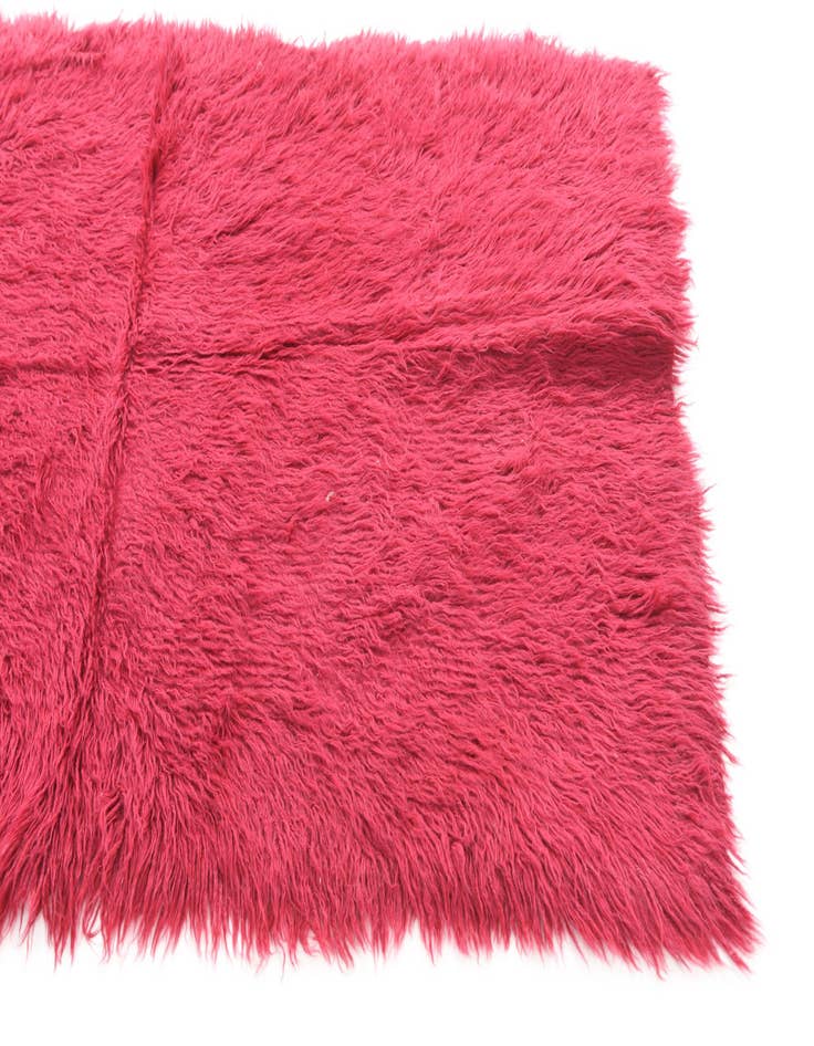 Detail image of  3' 10 x 6' 6  Hand Knotted Moroccan Wool Rug