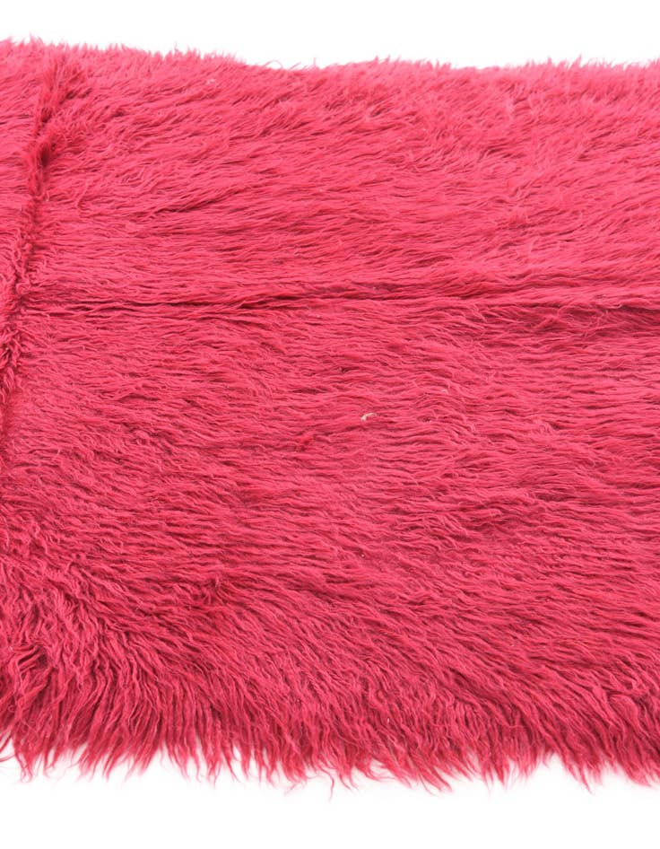 Detail image of  3' 10 x 6' 6  Hand Knotted Moroccan Wool Rug