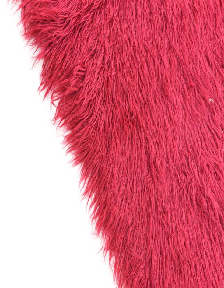 Detail image of  3' 10 x 6' 6  Hand Knotted Moroccan Wool Rug