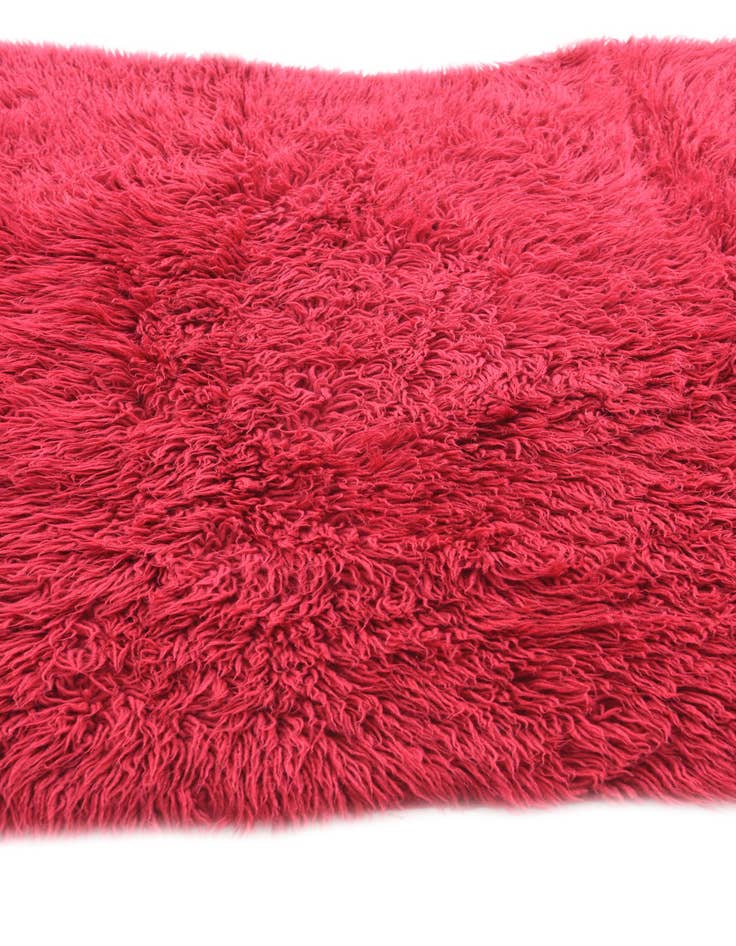 Detail image of  3' 10 x 4' 5  Hand Knotted Moroccan Wool Rug