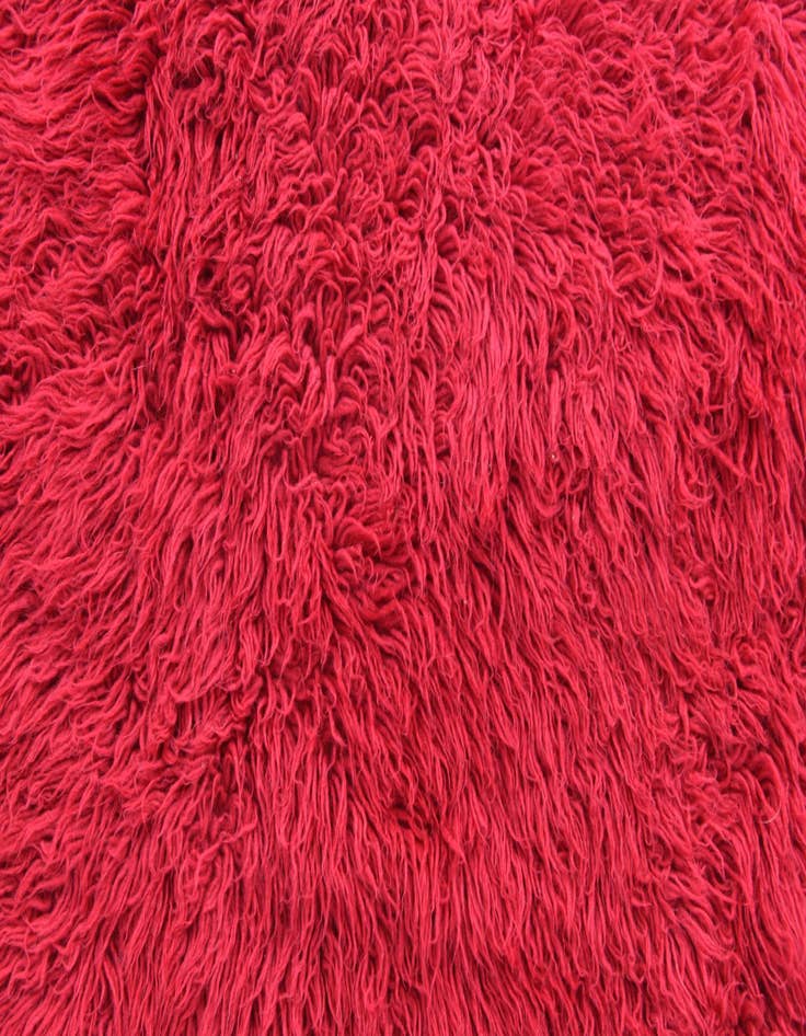 Detail image of  3' 10 x 4' 5  Hand Knotted Moroccan Wool Rug