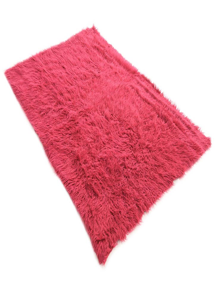 Detail image of  4' 4 x 6' 7  Hand Knotted Moroccan Wool Rug