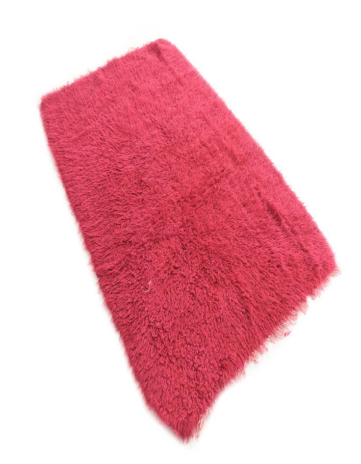 Detail image of  4' 5 x 6' 7  Hand Knotted Moroccan Wool Rug