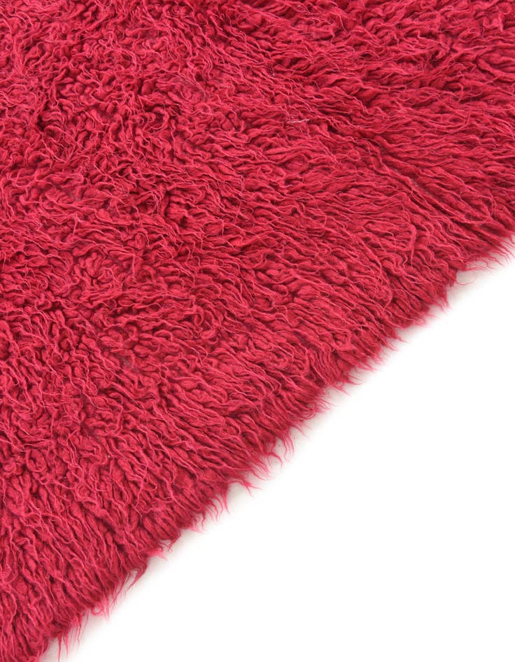 Detail image of  4' 5 x 6' 7  Hand Knotted Moroccan Wool Rug