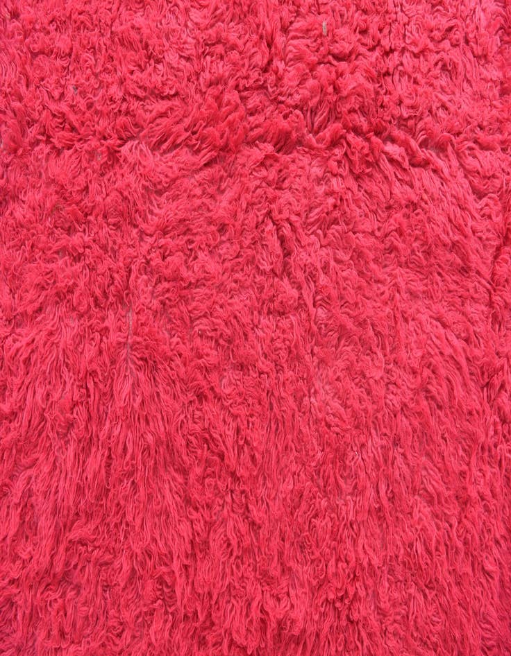 Detail image of  6' x 9' 3  Hand Knotted Moroccan Wool Rug