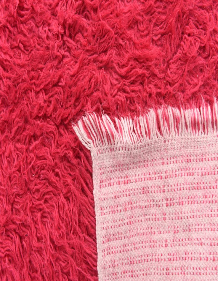 Detail image of  6' x 9' 3  Hand Knotted Moroccan Wool Rug