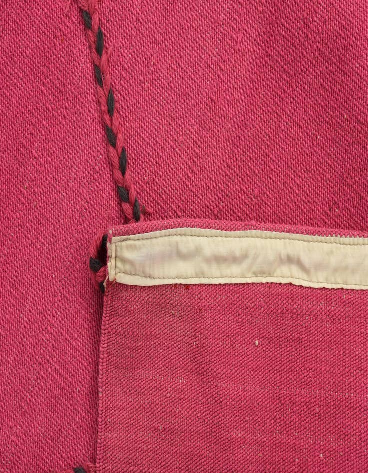 Detail image of  4' 6 x 6' 6  Hand Knotted Moroccan Wool Rug