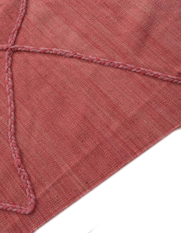 Detail image of  5' 8 x 7' 10  Hand Knotted Moroccan Wool Rug