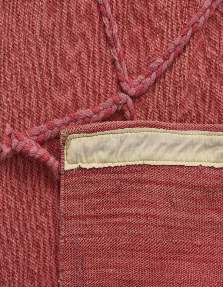 Detail image of  5' 8 x 7' 10  Hand Knotted Moroccan Wool Rug