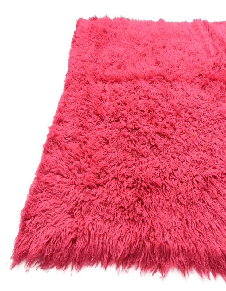 Detail image of  5' 2 x 7' 2  Hand Knotted Moroccan Wool Rug