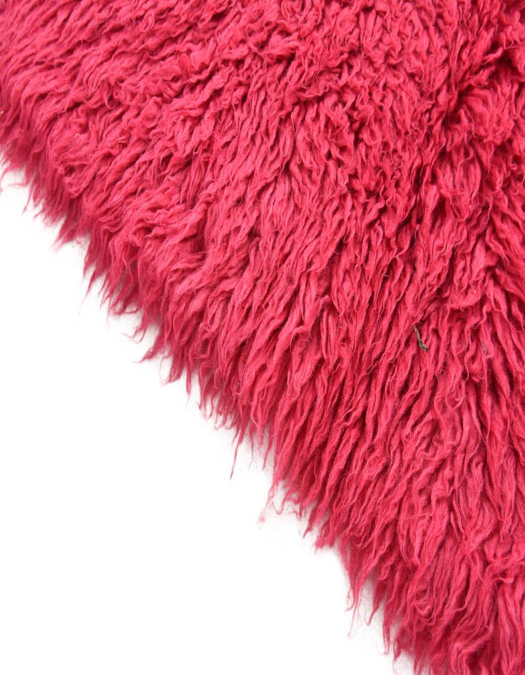 Detail image of  5' 2 x 7' 2  Hand Knotted Moroccan Wool Rug