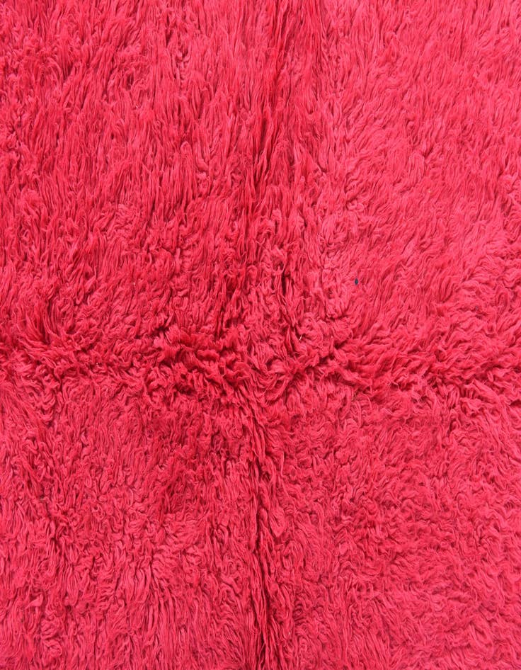 Detail image of  5' 2 x 7' 2  Hand Knotted Moroccan Wool Rug