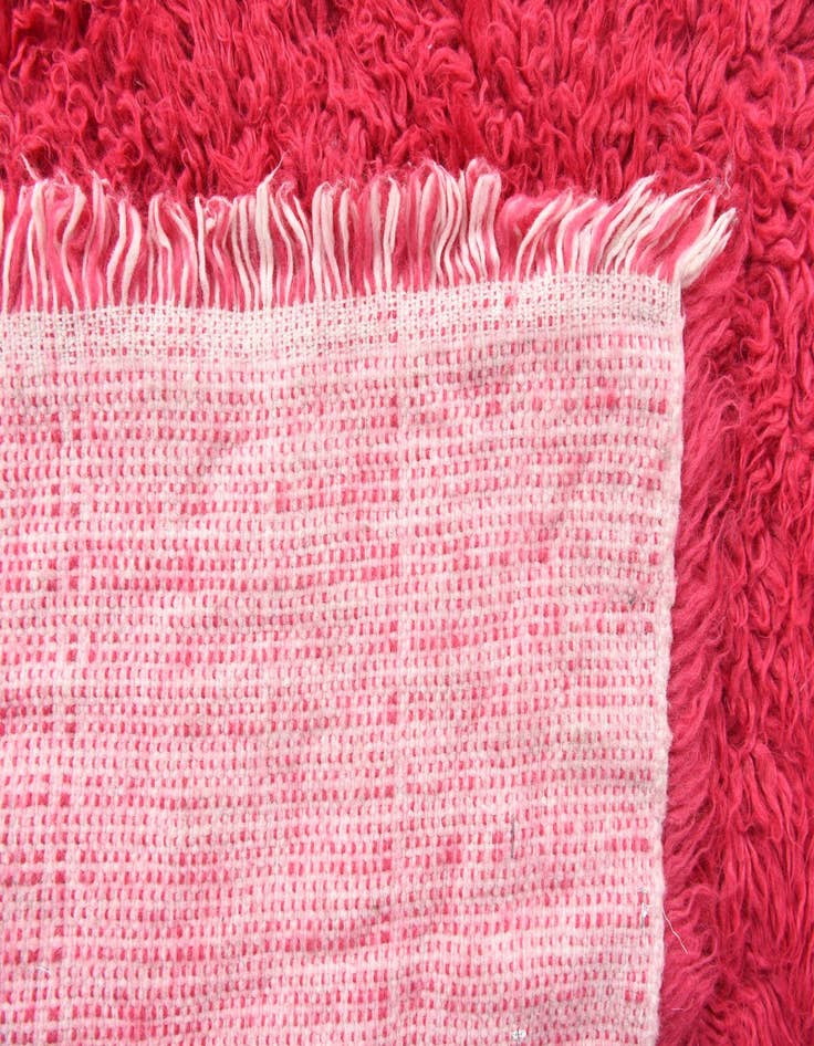 Detail image of  5' 2 x 7' 2  Hand Knotted Moroccan Wool Rug