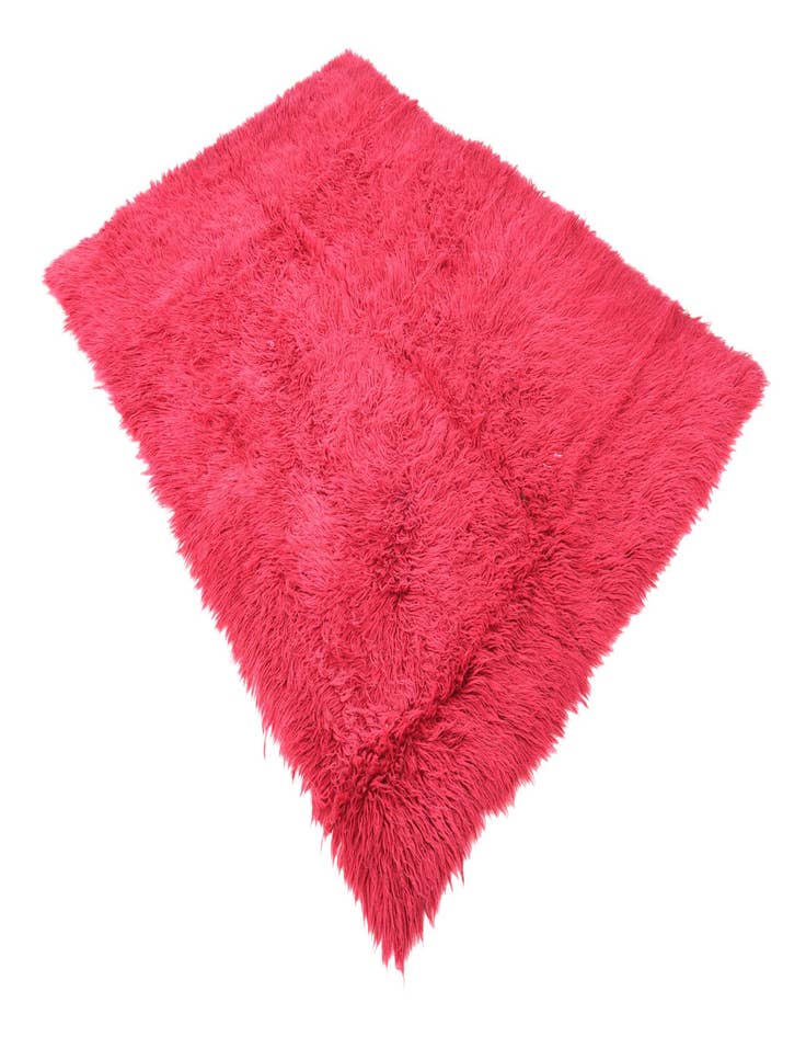 Detail image of  4' 4 x 6' 2  Hand Knotted Moroccan Wool Rug