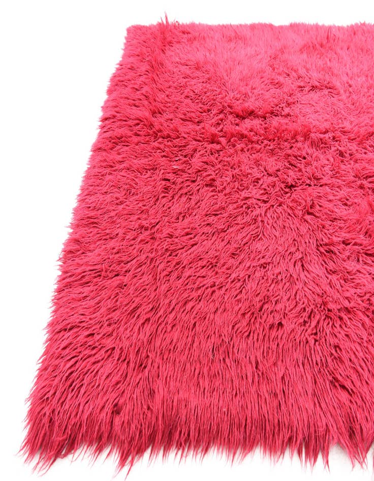 Detail image of  4' 4 x 6' 2  Hand Knotted Moroccan Wool Rug