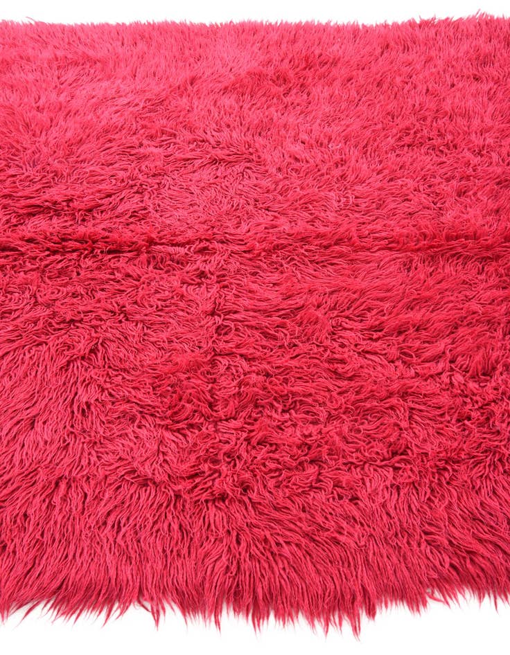 Detail image of  4' 4 x 6' 2  Hand Knotted Moroccan Wool Rug