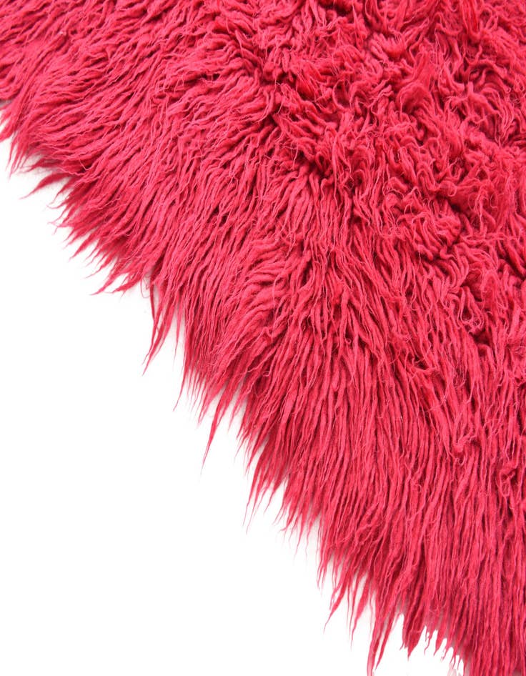 Detail image of  4' 4 x 6' 2  Hand Knotted Moroccan Wool Rug