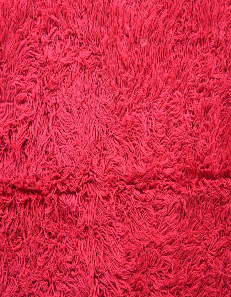 Detail image of  4' 4 x 6' 2  Hand Knotted Moroccan Wool Rug