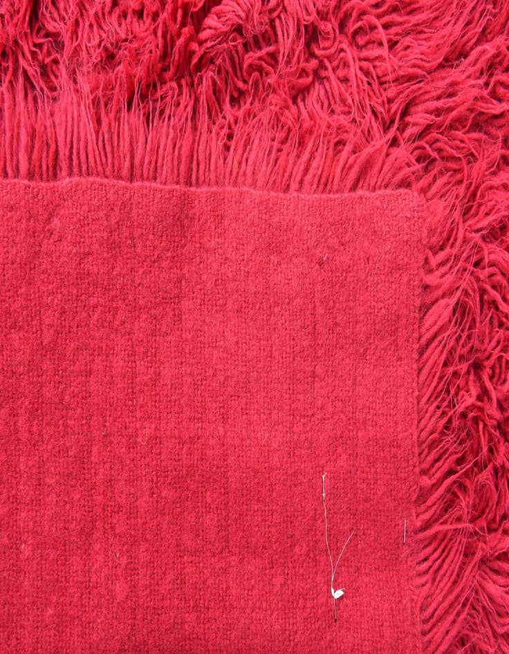 Detail image of  4' 4 x 6' 2  Hand Knotted Moroccan Wool Rug