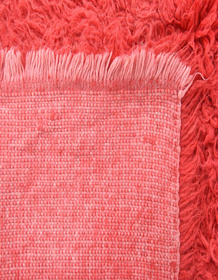 Detail image of  4' 8 x 6' 7  Hand Knotted Moroccan Wool Rug