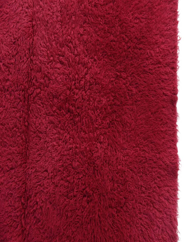 Detail image of  4' 7 x 6' 2  Hand Knotted Moroccan Wool Rug